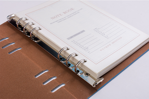 Customizable in pelle A5, copertina in pelle per diario, con scatola e penna personalizzabili - Product Image 3
