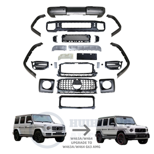 W464 G63 <strong>AMG</strong> Body Kit for G550 G500 PP Material Front Bumper Rear Bumper Over Fenders W464/W463A Style Auto Parts Body Kits