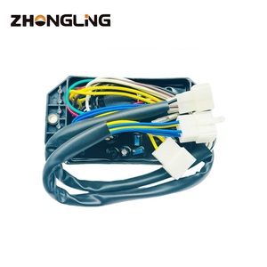 10kw dizel jeneratör otomatik voltaj regülatörü Generator 14 teller jeneratör için AVR üç fazlı jeneratör parçaları aksesuarları