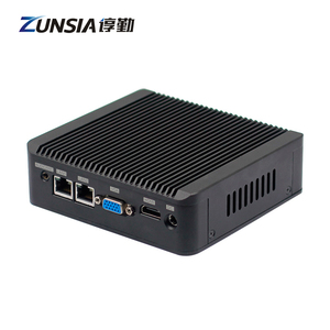 Zunsia Intel J6412 Processor <strong>Thin</strong> <strong>Client</strong> PC 4G DDR4 M.2 6COM GPIO Fanless Industrial Design 2 Ethernet Mini PC Kiosk VGA Linux - Product Image 2