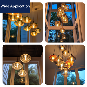 Oem/ODM có sẵn Frosted E27 5.5W 550LM 2700K Dimmable dẫn bóng đèn cho phòng khách đèn chùm - Product Image 6