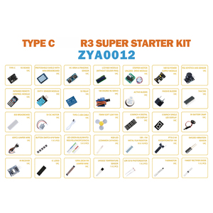 TSCINBUNY Benutzer definiertes, vollständig stes ultimatives Starter-Kit für Schulprojekte Programmier bares elektronisches Anfänger-Lernkit - Product Image 6