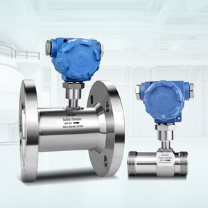 批发防爆螺纹连接涡轮流量计4-20mA水和油脉冲流量计 - Product Image 1
