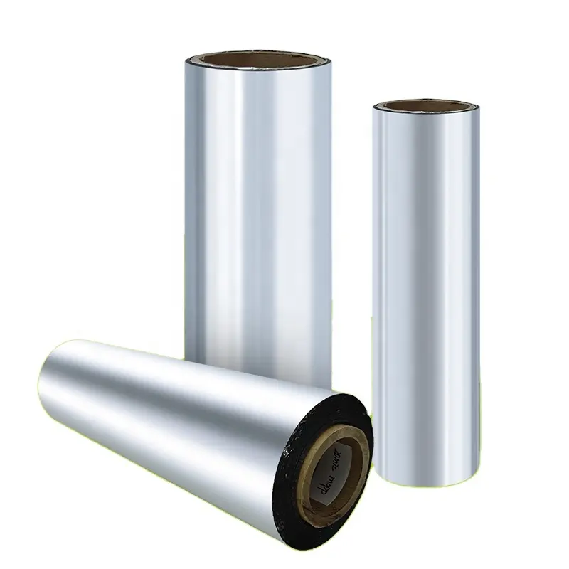 Pellicola per animali domestici in alluminio laminato isolante/Al + PE Foil/PE foglio di alluminio con logo stampato griglia per la laminazione