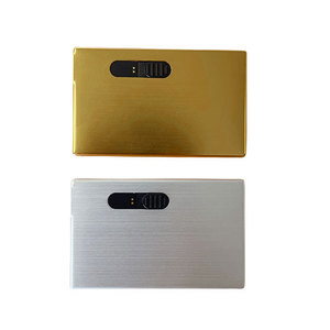 定制标志金属卡u盘1GB-32GB铝制名片笔驱动器，带推拉式记忆棒新产品 - Product Image 5