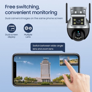 Hot Dual Lens 4MP Wifi Camera 360 Degree Auto Tracking Audio Motion Detection Alarming Indoor Camera Wifi Home Security - Product Image 6
