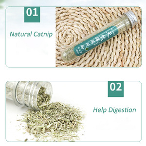 Hierba gatera Natural fresca para gatos, ayuda a la digestión, refrescar el aliento, calmar las experiencias de los gatos - Product Image 3
