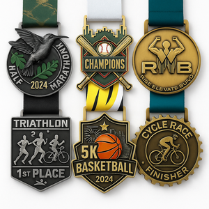 Fabrik benutzer definierte Medaillen Sport medaille Medaillen Sport metall mit Logo Großhandel Auszeichnungen Hersteller - Product Image 2