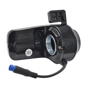 Aksesori Sepeda Listrik Universal 24V 36V 48V, kontroler sepeda dengan penjepit jempol tampilan LCD komputer sepeda balap - Product Image 4