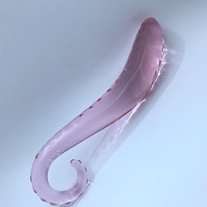 Hippocampus geformte <span class=keywords><strong>Pyrex</strong></span> Glas <span class=keywords><strong>Dildo</strong></span> Kristall Anal Perlen Plug mit Anal Zauberstab Beleuchtung Glas Sexspielzeug für Frauen Masturbation - Product Image 4