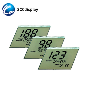 SJXDGW007 Günstige HTN Monochrom 7 Segment LCD-Anzeige modul Benutzer definiertes Segment LCD-Anzeige module - Product Image 5