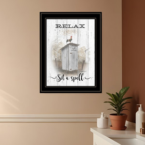 HMS Relax SIT A spell 2กรอบกรอบกรอบกรอบสีดำพร้อมดีไซน์ที่น่าสนใจสำหรับการตกแต่งบ้านที่แวววาว - Product Image 1