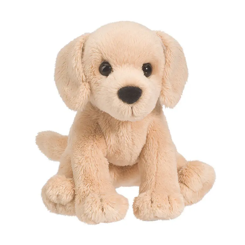 Boneka Binatang Weimaraner Lucu Spaniel Manusia Hidup Mainan Mewah Anak Anjing Labrador Lembut Pembuatan Cina