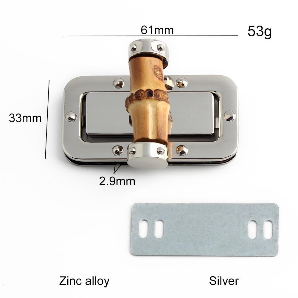 Style 1--61x33mm Argent
