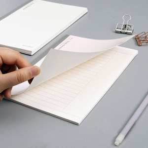 Notepad <strong>Soft</strong> Notebook Exercise Book Student Grid Blank Column Remarks Practice <strong>Note</strong> Hardcover Thermal Binding Paper Cover - Product Image 3