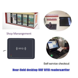 High Performance RFID Ultra High Frequency Tabletop Reader Desktop Settlement Workbench Antenna Multi Electronic Tag Reading - Product Image 6