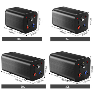 Tangki penyimpanan air panas listrik DC 12V, pemanas air panas Boiler untuk RV karavan perahu Shower, Penyimpanan tangki Camper mobil DC 12V 220V 10L 15L 20L 30L - Product Image 3