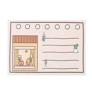 热销创意可爱便笺学生记事本卡通可以呵护方便留言纸记事本定制 - Product Image 6