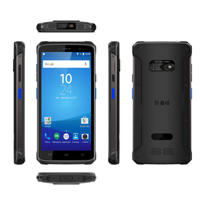 5.6inch Handheld <strong>PDA</strong> Terminal <strong>Android</strong> 2D <strong>QR</strong> <strong>Code</strong> Barcode <strong>Scanner</strong> Wifi 4G Portable Data Collector PDAs Device with Handle