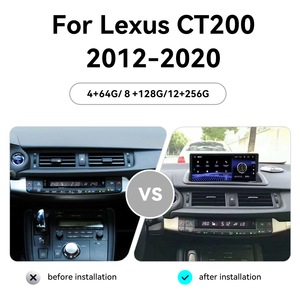 10.25'' Carplay for <strong>Lexus</strong> CT200 2012-2020 Android 13 GPS Navigation Multimedia Player Auto Wireless Display Car Radio Head Unit - Product Image 2