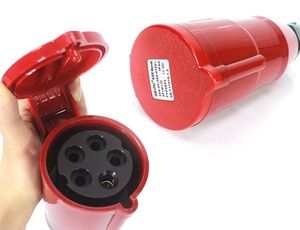 Interruptor de aire de enchufe a prueba de agua, salida de entrada portátil de 16 grupos, distribución de energía