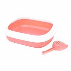 Kolay temiz özelliği ile akıllı plastik kedi kum kabı uygun Pet Poop temizleme kum tuvalet S 40*33*10.5cm - Product Image 6