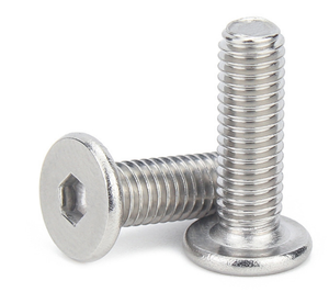 M2 M2.5 M3 M5 M6 A2-70 الفولاذ المقاوم للصدأ رقيقة شقة رئيس مسدس ألين المقبس مسامير الربط - Product Image 1