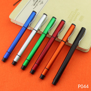 2在1塑料圆珠笔，带荧光笔，带有自定义颜色和自定义徽标 - Product Image 2