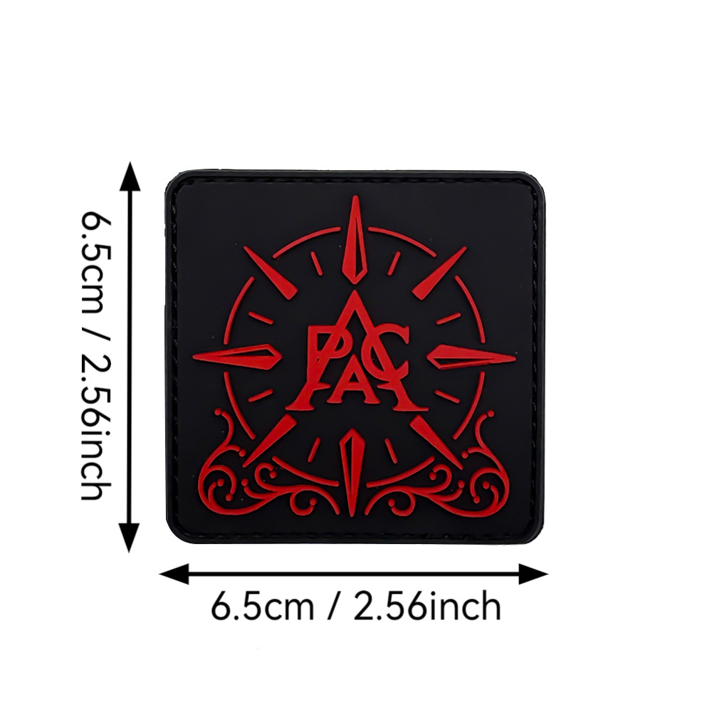 บริษัทกู้ภัย C-APAC (พื้นหลังสีดำ ตัวอักษรสีแดง)