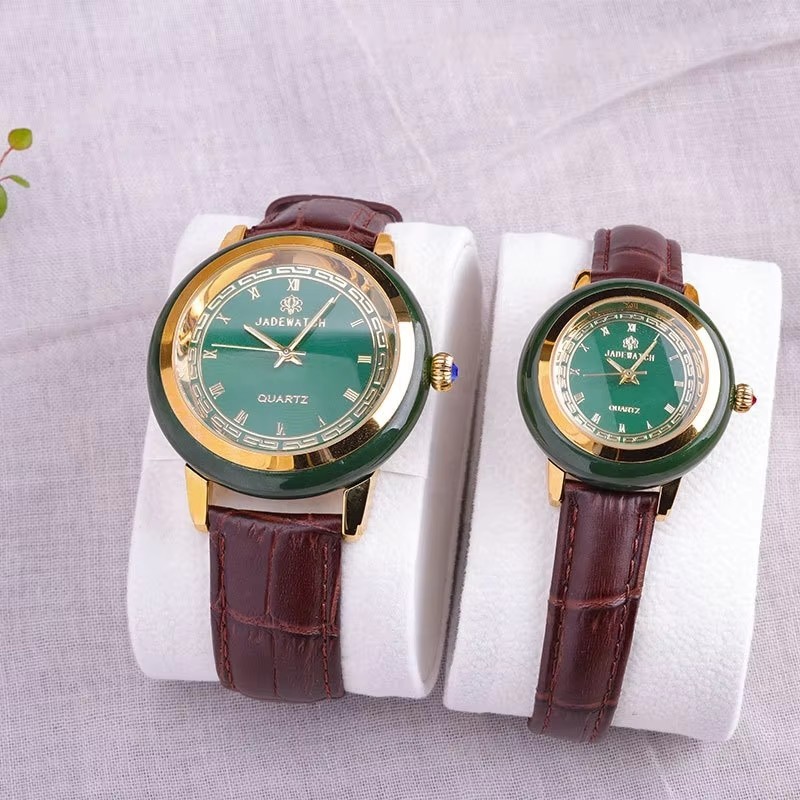 Orologio 6 intarsi Hetian Jasper
