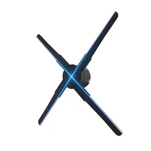 Neue 55cm <span class=keywords><strong>LED</strong></span>-Anzeige 3D-Hologramm-Lüfter <span class=keywords><strong>Android</strong></span>-Fernbedienung Holo graphische Ausrüstung Projektor 3D-Werbedisplay