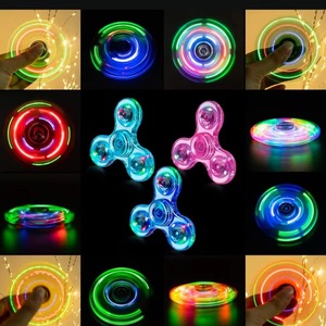 2025 Đầy Màu Sắc LED Fidget <span class=keywords><strong>Spinner</strong></span> Tốc Độ Cao Căng Thẳng Cứu Trợ Tay Đồ Chơi Cho Trẻ Em Người Lớn - Product Image 2