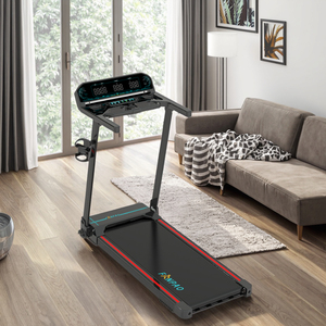 2025 Hochwertiges elektrisches Laufband mit mehrstufiger Geschwindigkeit regelung Praktische mobile Lauf polster Geräuscharmer Betrieb Heimgebrauch - Product Image 1
