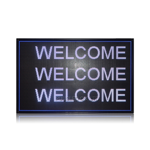 Vendita calda per interni singolo Full Colour LED Display Board in esecuzione messaggio di testo LED scolling Board per Airpoart - Product Image 1