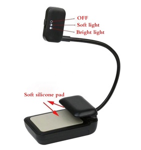 <span class=keywords><strong>LED</strong></span>ブックライト3個の<span class=keywords><strong>LED</strong></span> Eリーダークリップ (電子ブックリーダー用の柔軟な読み取りライトランプ付き) Kindle for Pocketbook Reading Lamp
