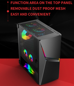 Cassa del pc gabinete pre costruito desktop pc parte cabinet involucro gaming cpu case del computer per pc - Product Image 3