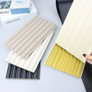 用于现代特征墙设计的3D几何图案WPC墙板 - Product Image 1