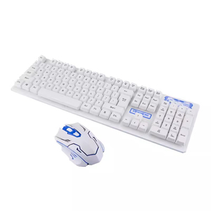 Wholesale White Black Color <strong>2</strong>.4Ghz RF Working Type Wireless <strong>Keyboard</strong> <strong>Mouse</strong> Set for Universal <strong>Computer</strong> and Laptop - Product Image 4