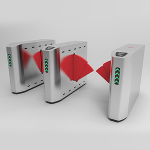 Barriera a ribalta barriera per cancello QR codice a barre RFID controllo accessi automatico per tornello di sicurezza con rilevamento della temperatura palestra della metropolitana - Product Image 2