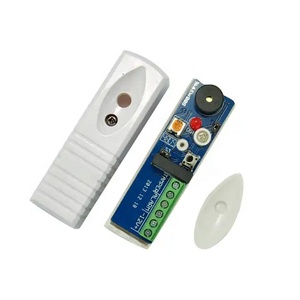 Sensor de vibración sensible con cable y alarma de choque Detector de vibración digital para sistema de alarma de seguridad - Product Image 4