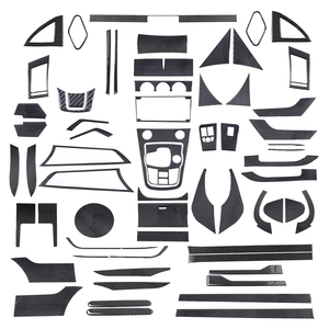 Cho 2013 - 2022 Jaguar F-TYPE mềm sợi carbon xe phụ kiện nội thất trang trí dán Bộ dụng cụ - Product Image 2