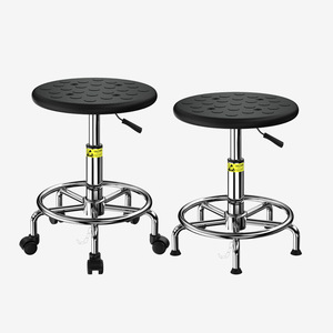 Có thể điều chỉnh ESD phòng thí nghiệm ghế Phân bảng điều chỉnh thiết kế kim loại/polypropylene hội thảo phòng sạch bệnh viện trường hóa học máy tính - Product Image 2