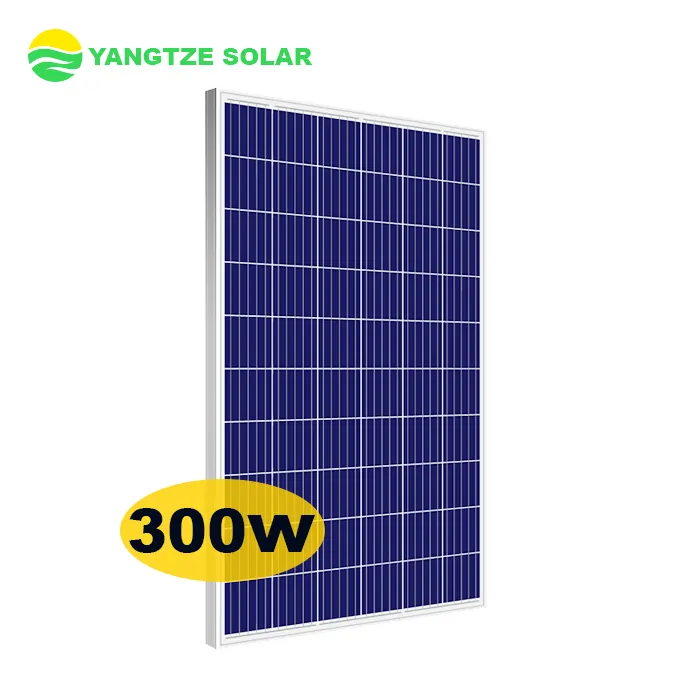 Panel solar de células solares policristalinas, 25 años de garantía, 300w, 310w, 320w, 330w, 340w