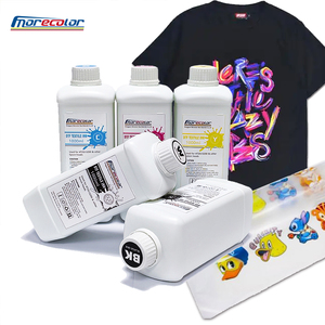 厂家直销DFT CMYK 1000毫升爱普生I3200/XP600打印头纺织品转印油墨 - Product Image 4