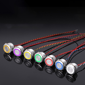25mm Piezo Switch Momentary/Latching Concave <strong>Push</strong> <strong>Button</strong> for <strong>Control</strong> <strong>Systems</strong> - Product Image 6
