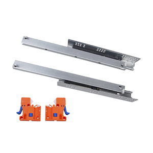 מפעל 3-קפל סמויה הרחבה מלאה מלאה טלסקופית רכה מגרות (עם 4 מהדק דרך) - Product Image 4