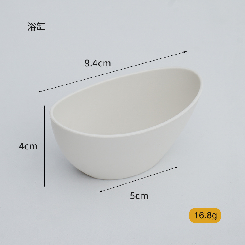 Bañera de plástico