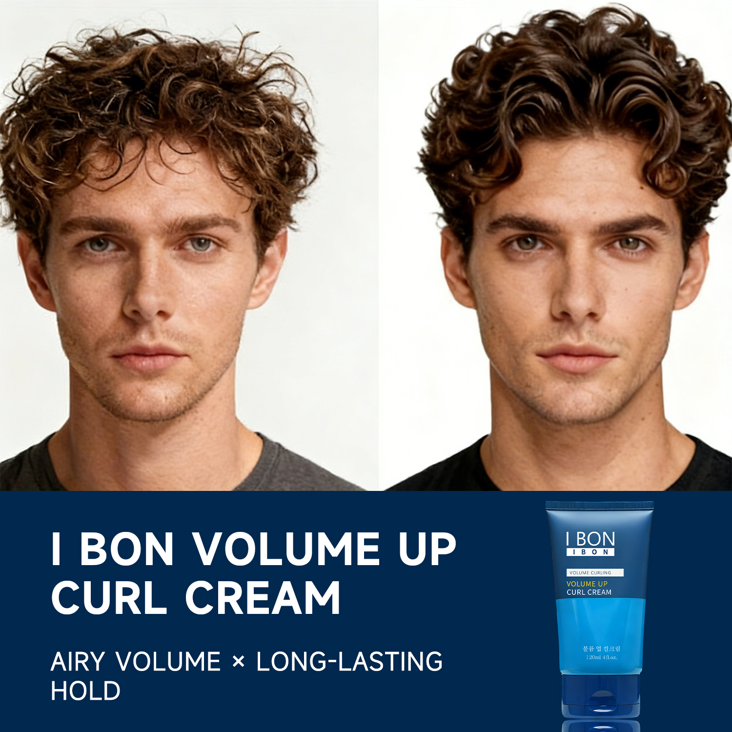 Crème volumisante pour hommes 120 ml