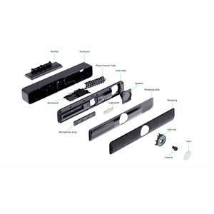 4K Ai Video Bar für Konferenz raum mit Weitwinkel kamera Eingebautes Audio-Mikrofon-Array und Lautsprechers ystem - Product Image 6