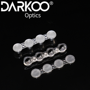 Darkoo光学透镜反射器制造商窄度光反射灯6合1发光二极管反射器